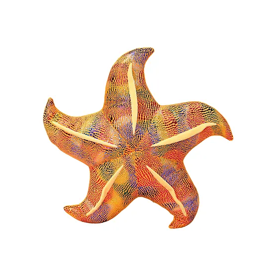 Mascot Plush Starfish Yellow Pillow 45 cm Plīša rotaļlietas