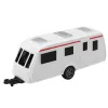 Set of Metal Car with Camper Trailer Blue Rotaļlietu automašīnas