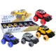 Off-Road Car 1:32 Metal Rubber Wheels Lights Sounds Drive Rotaļlietu automašīnas