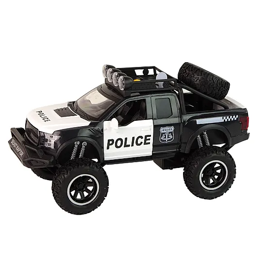 Offroad Vehicle Raptor Police Opening Door Sound Light Leluautot