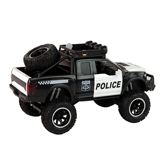 Offroad Vehicle Raptor Police Opening Door Sound Light Leluautot