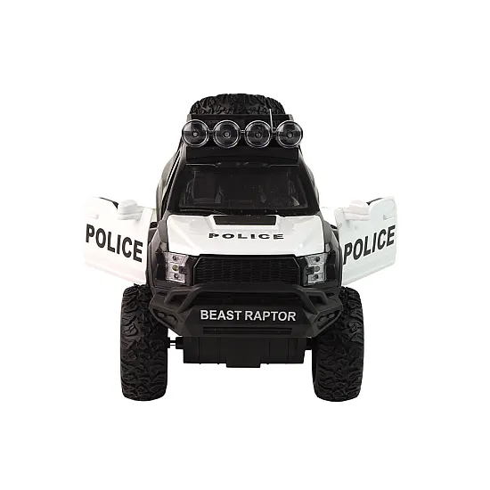 Offroad Vehicle Raptor Police Opening Door Sound Light Leluautot