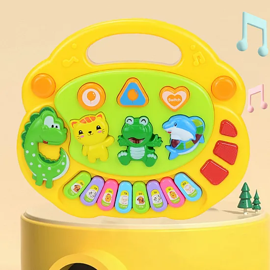 Interaktīvs muzikālais klavieres bērniem ar dzīvnieku skaņām un melodijām Mūzikas instrumentai