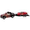 Pickup Truck With Tow Truck Semi-Trailer Sports Car Off-road Set Rotaļlietu automašīnas