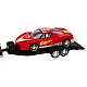 Pickup Truck With Tow Truck Semi-Trailer Sports Car Off-road Set Samochody-zabawki