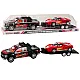 Pickup Truck With Tow Truck Semi-Trailer Sports Car Off-road Set Samochody-zabawki