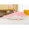 Pink dolphin plush mascot 70 cm Plīša rotaļlietas