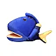 Plush Blue Fish Mascot Puppet 25 cm Pluszowe zabawki