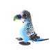 Plush Blue Parrot Mascot 20 cm Plīša rotaļlietas