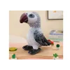 Plush Gray Parrot Mascot 20 cm Plīša rotaļlietas