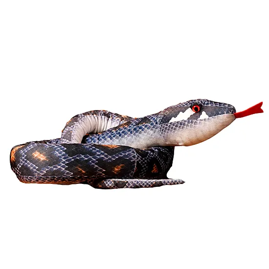 Plush Gray Snake Mascot 210 cm Plīša rotaļlietas