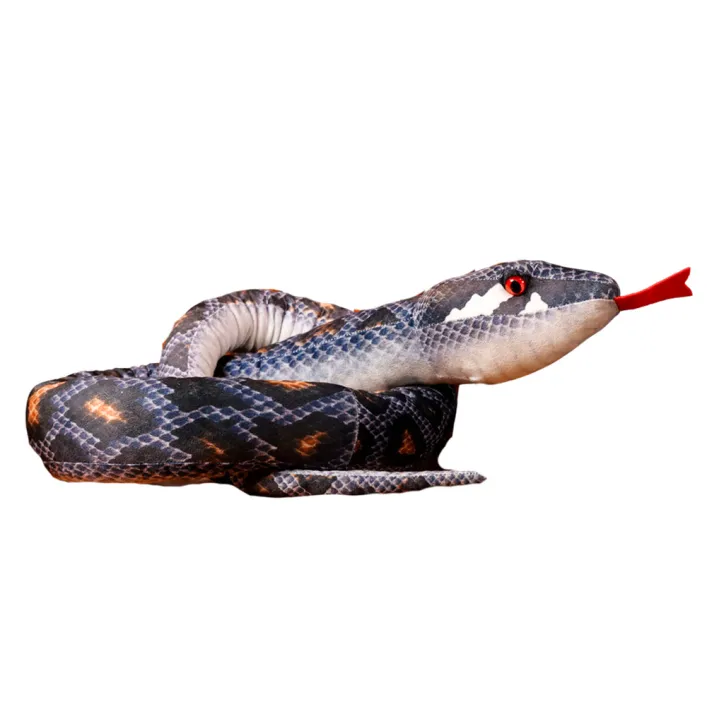 Plush Gray Snake Mascot 210 cm Plīša rotaļlietas