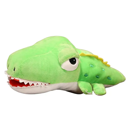 Plush green crocodile 30 cm