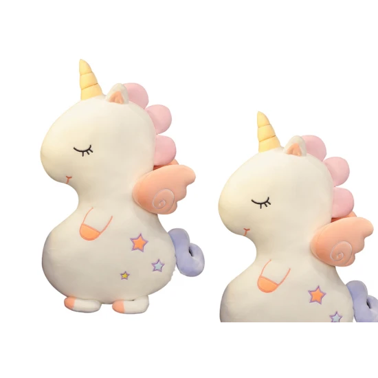 Plush Mascot Cuddly Toy Cute Unicorn White 50cm Plīša rotaļlietas