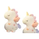 Plush Mascot Cuddly Toy Cute Unicorn White 50cm Plīša rotaļlietas