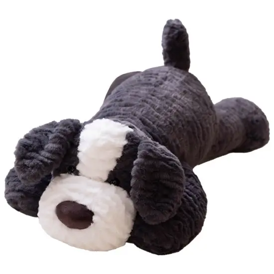 Plush Mascot Cuddly Toy Dog Dark Gray 30cm Plīša rotaļlietas