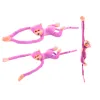Plush Monkey Mascot with Sound, Pink 80 cm Plīša rotaļlietas