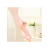Plush Monkey Mascot with Sound, Pink 80 cm Plīša rotaļlietas