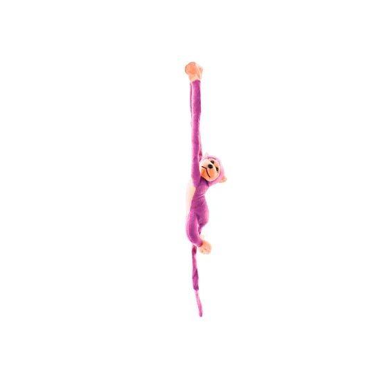 Plush Monkey Mascot with Sound, Pink 80 cm Plīša rotaļlietas