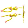 Plush Monkey Mascot with Sound, Yellow 80 cm Plīša rotaļlietas