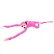 Plush Monkey with Baby Mascot, pink, 70 cm Plīša rotaļlietas