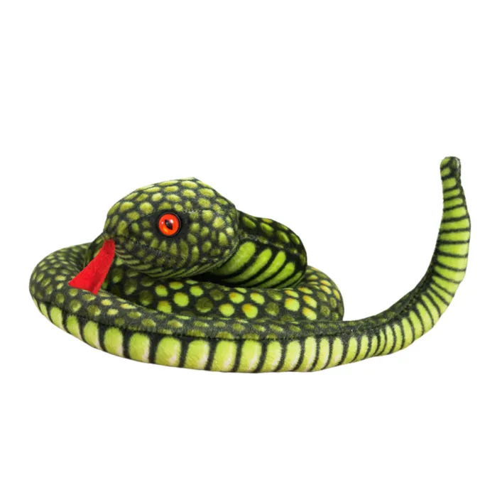 Plush Snake Mascot Green 100 cm Plīša rotaļlietas