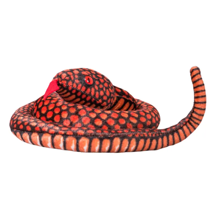 Plush Snake Mascot Red 100 cm Plīša rotaļlietas