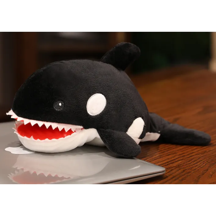Plīša rotaļlieta orka okeāna lelle 30 cm