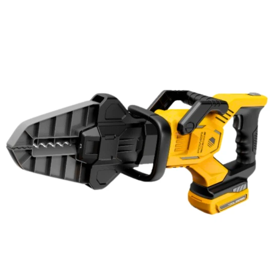 Pneimatiskās elektriskās šķēres bērniem DIY dzeltenā krāsā