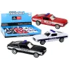 Police Car Fire Department Privileged Vehicles 1:32 Mix Rotaļlietu automašīnas
