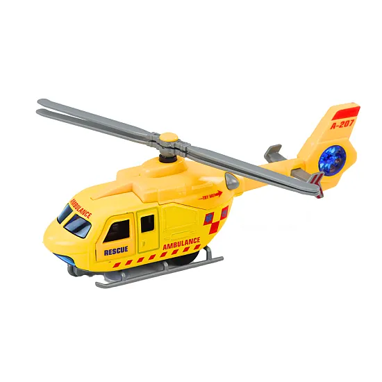 Police Fire Rescue Helicopter Metal Drive Opening Door Leluautot