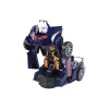 Robot Car Police Navy Blue 2in1 Transformation Rotaļlietu automašīnas
