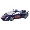 Robot Car Police Navy Blue 2in1 Transformation Rotaļlietu automašīnas