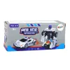 Robot Car Police Navy Blue 2in1 Transformation Rotaļlietu automašīnas