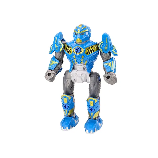 Saliekamais zilais robots