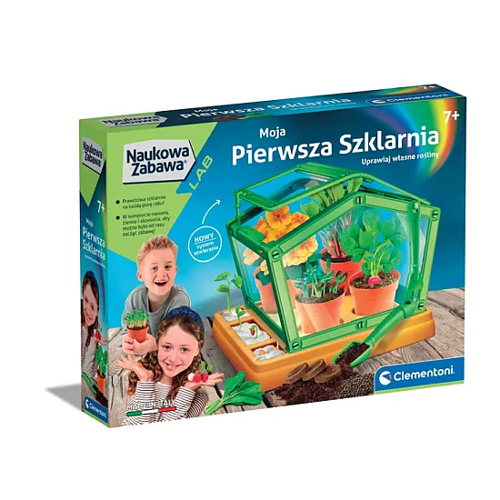 Moje pierwsze laboratorium szklarniowe, język polski Clementoni 50861 Lavinamieji - Dla dzieci