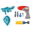 Sarkans saliekamais robots