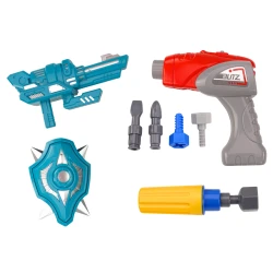 Sarkans saliekamais robots