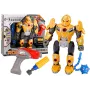 Saliekamais robots ar instrumentiem