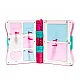 Secret Diary Padlock Notebook Locker Key Accessories Pink Saimnieki