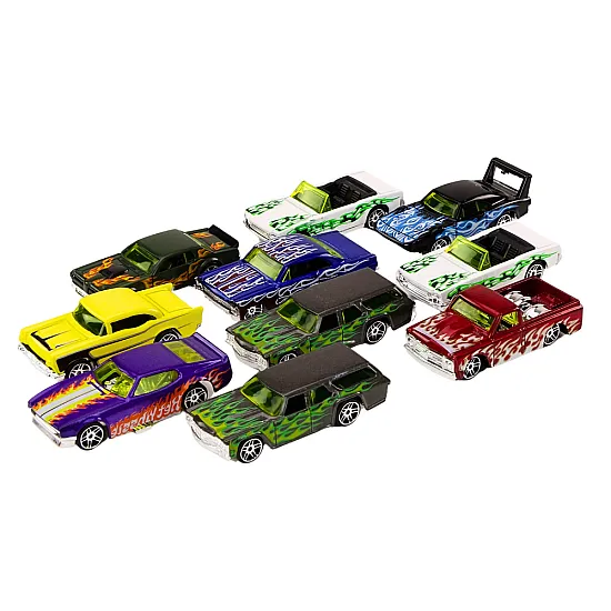 Set of Car Spring Springs 1:64 Metal 10 pcs Rotaļlietu automašīnas