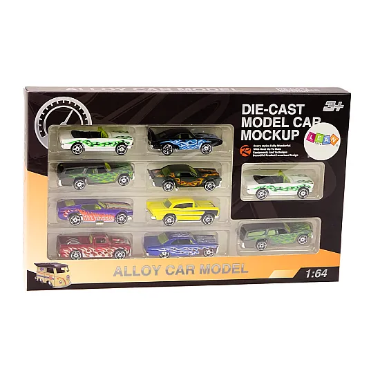 Set of Car Spring Springs 1:64 Metal 10 pcs Rotaļlietu automašīnas