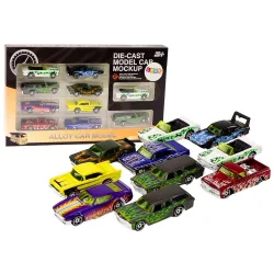 Auto atsperu komplekts 1:64 Metāla atsperes 10 gab.