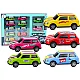 Set of Cars, Springs, Drive, Colorful, 12 pieces Rotaļlietu automašīnas