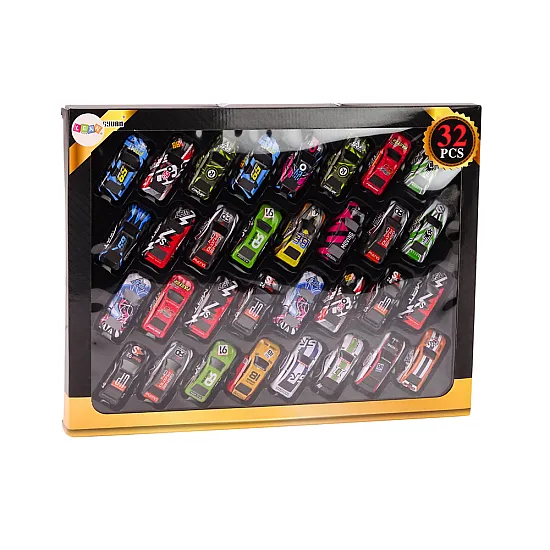 Set of springs for cars, powered cars, colorful, 32 pieces Rotaļlietu automašīnas