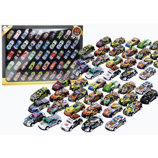 Set of springs for cars, powered cars, colorful, 50 pieces Rotaļlietu automašīnas