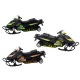 Snowmobile with spring suspension and drive, Scale 1:32, Lights, Sounds Rotaļlietu automašīnas