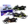 Snowmobile with spring suspension and drive, Scale 1:32, Lights, Sounds Rotaļlietu automašīnas