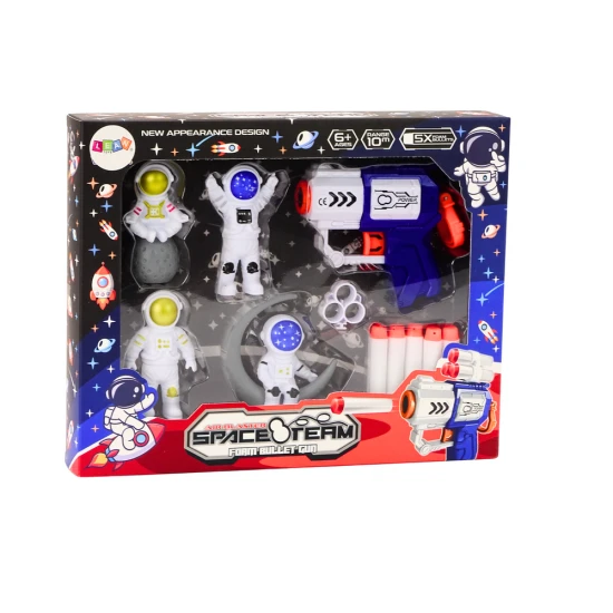 Kosmosa astronautu mīksto šautuvu komplekts Šautenes