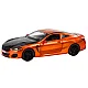 Sports Car Metal Friction Drive Openable Elements 1:24 Orange Žaisliniai automobiliai